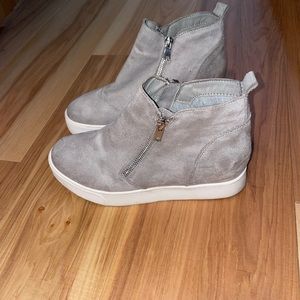 High heel tennis shoes